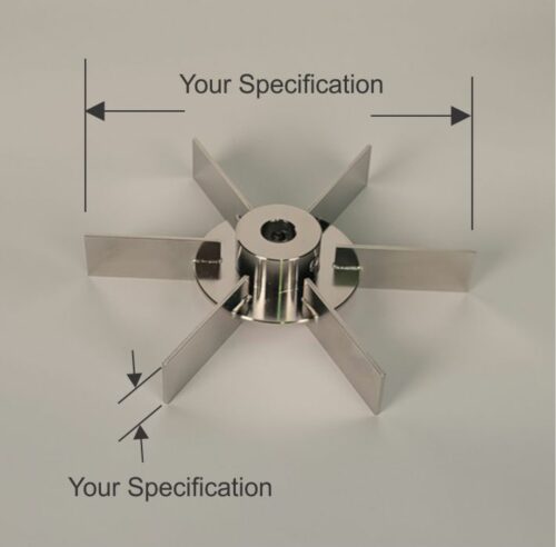 Custom Impeller Dimensions